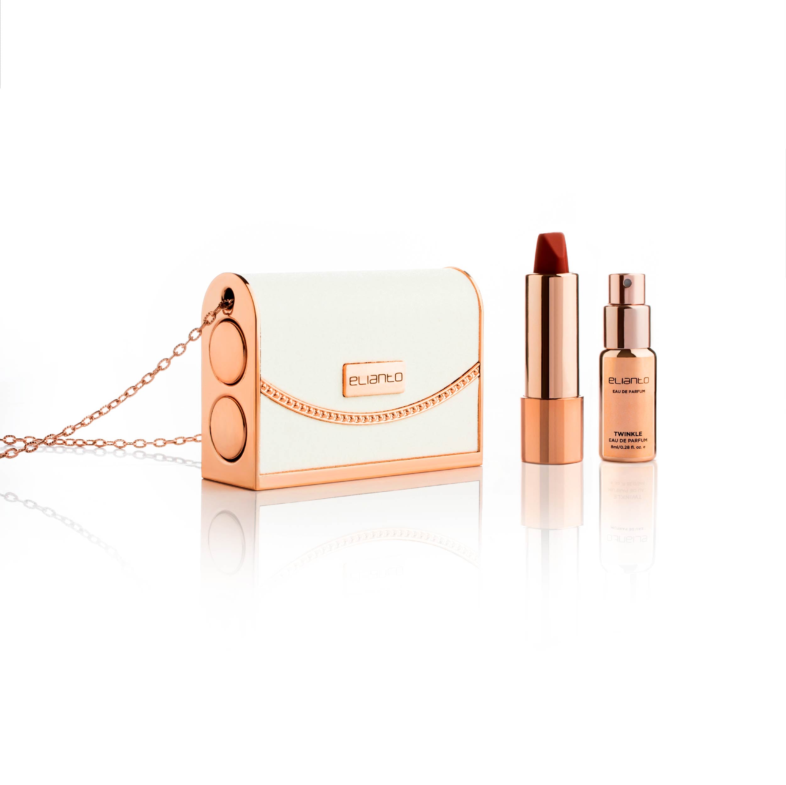 Lipstick & Perfume Chain Bag - Elianto